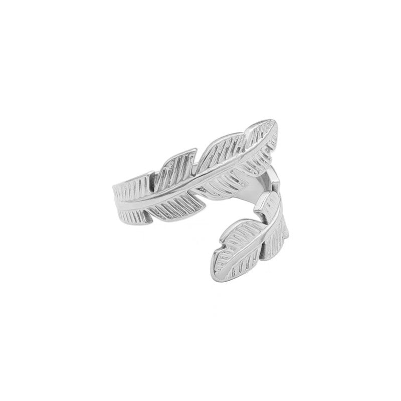 Leaf Wrap Adjustable Ring